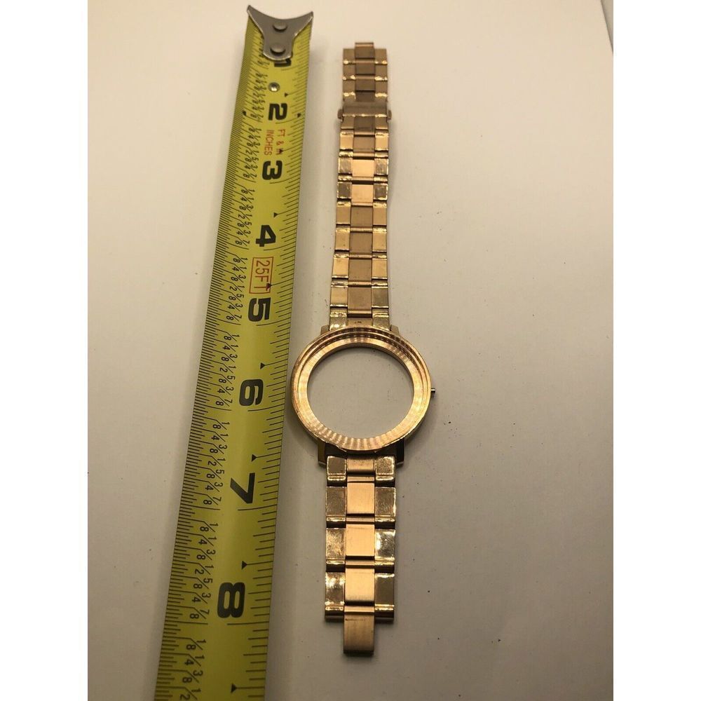 Michael Kors Watch Parts Case 38mm Band 16mm Rose Gold Links No Crystal GY309